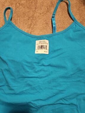 Hanes Women's Turquoise Spaghetti Strap Cami
